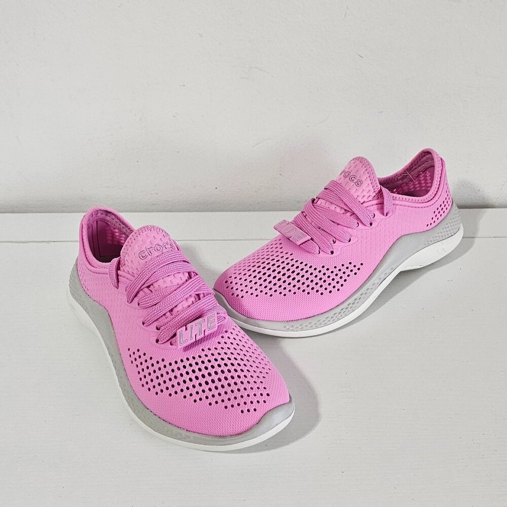 Crocs Literide 360 Pacer Women's Size 5 - Taffy Pink - 206705-6SW
